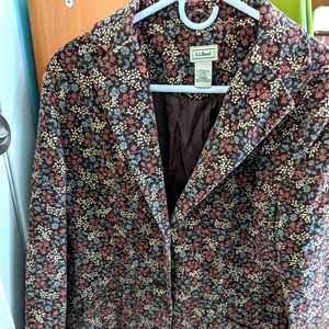 LL Bean Corduroy Blazer